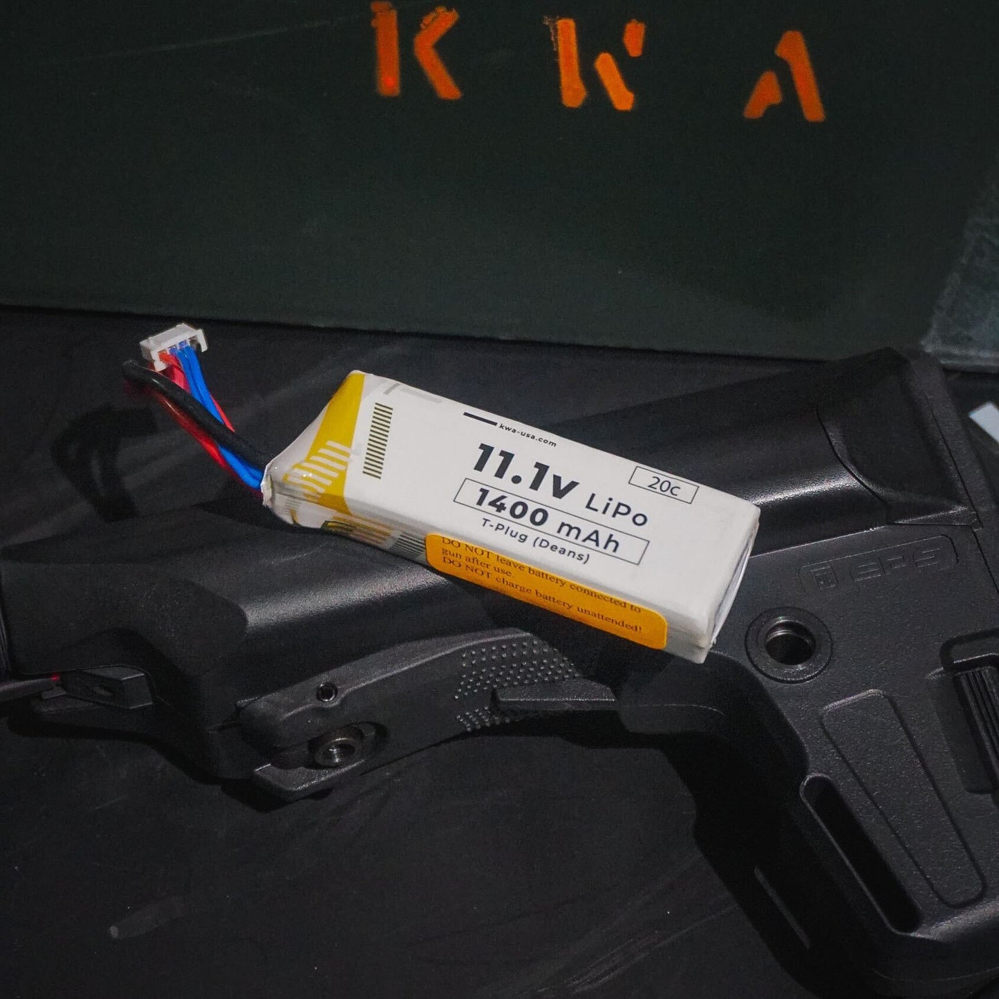 KWA 11.1V 1400mAh LiPo Battery