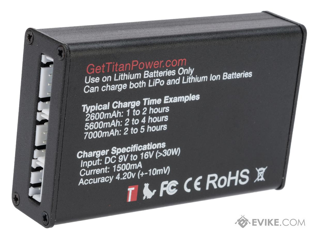 Titan Power Digital Charger for LiPo AEG Batteries